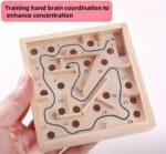 Wooden Hand-Operated Maze