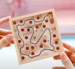Wooden Hand-Operated Maze - Image 3