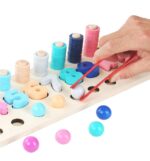 3 in 1 Wooden Learning Board - Image 3
