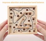 Wooden Hand-Operated Maze - Image 6