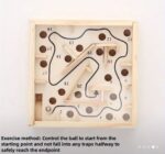 Wooden Hand-Operated Maze - Image 8